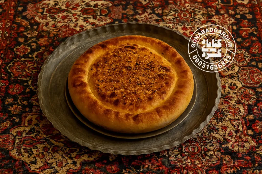 روش تهیه نان قلیفی گنابادی 4