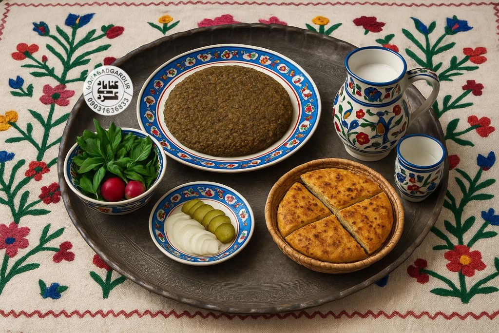 کوکوی عدس؛ یک غذای سنتی گنابادی